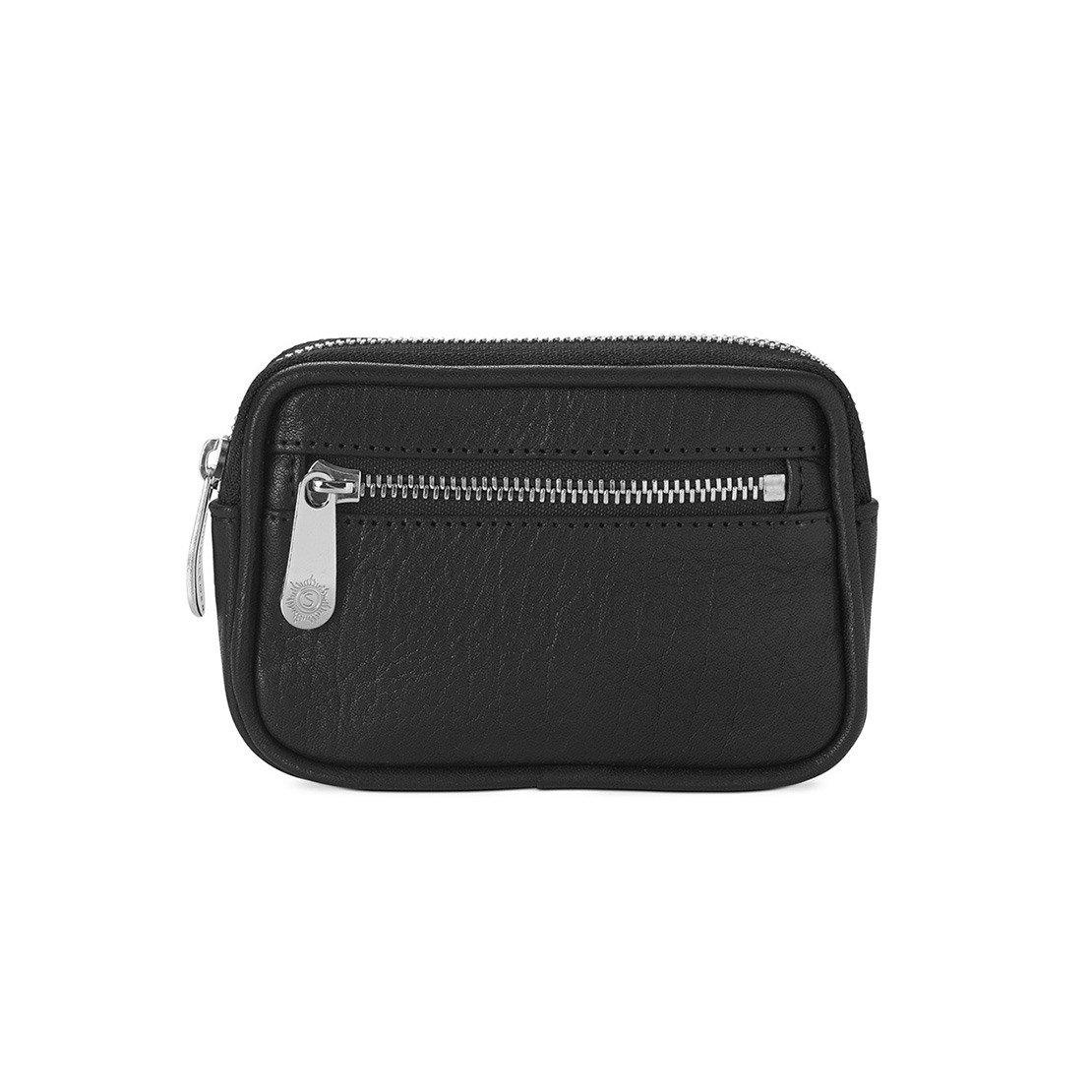 Sonnenleder “Chopin” Vegetable Tanned Leather Key Case Key Case Sonnenleder Black