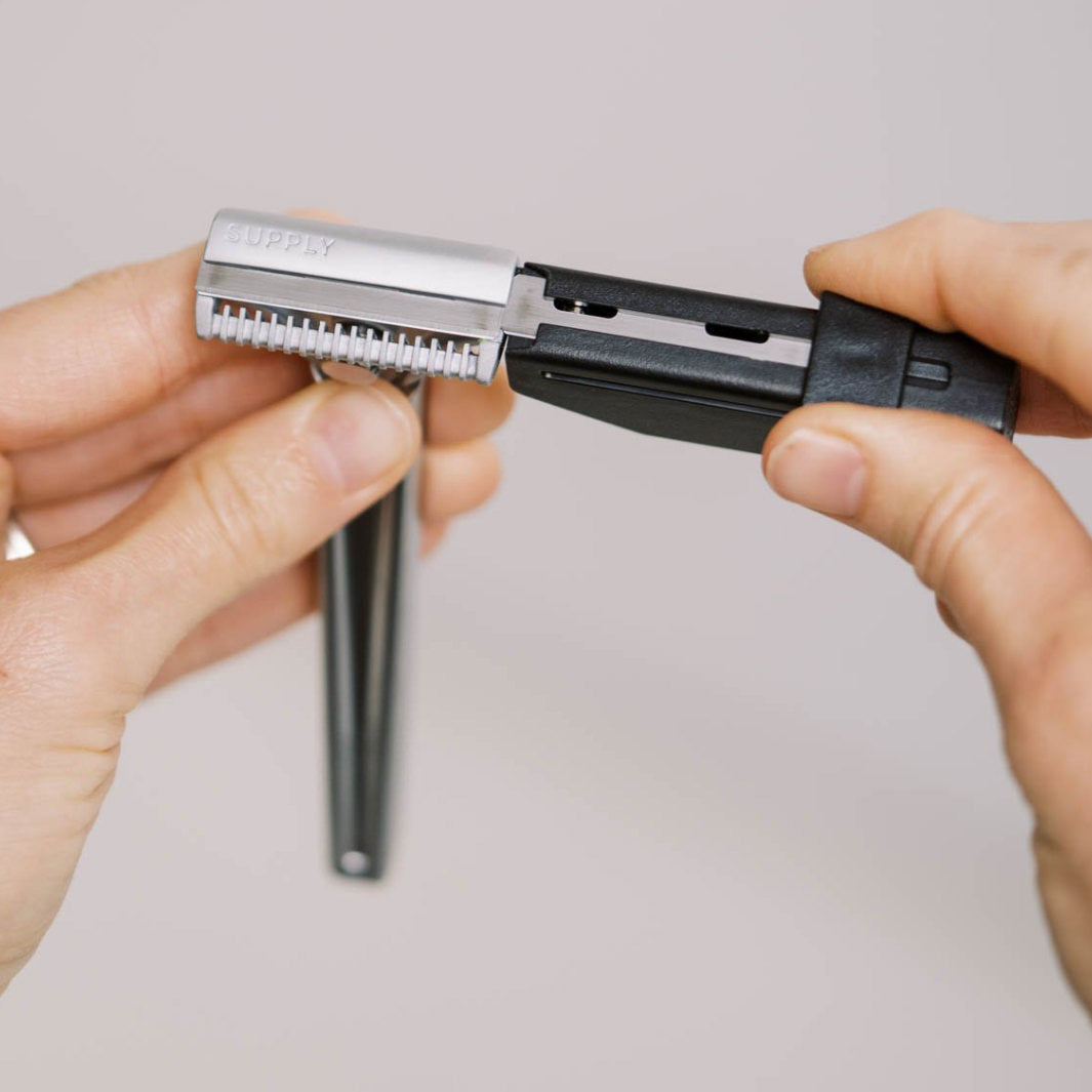 SUPPLY Single Edge Black Label Blades (8 Pack) Razor Blades SUPPLY