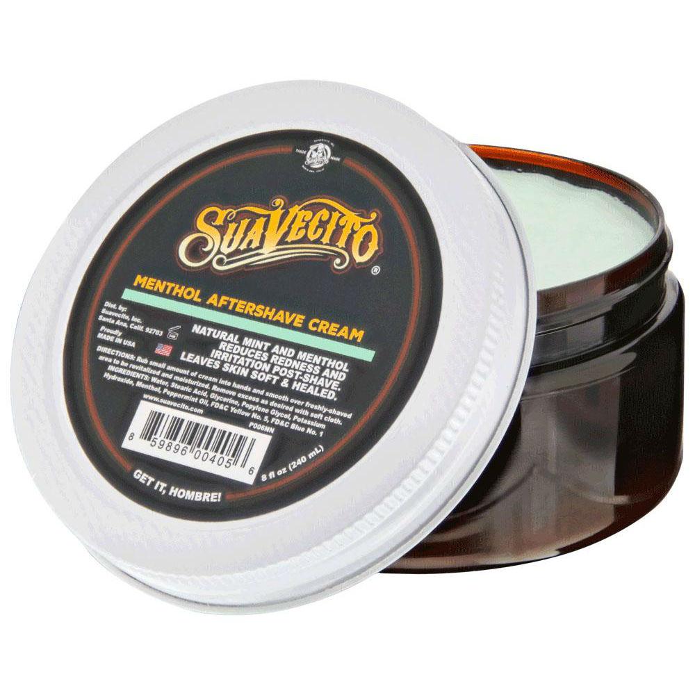 Suavecito Menthol Vanishing Aftershave Creme Aftershave Remedies Suavecito