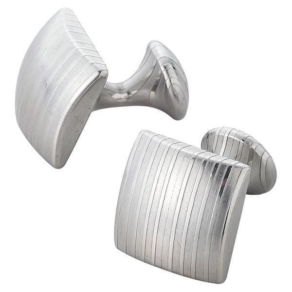 Suwada Damascus Cufflinks, Square Cufflinks Suwada