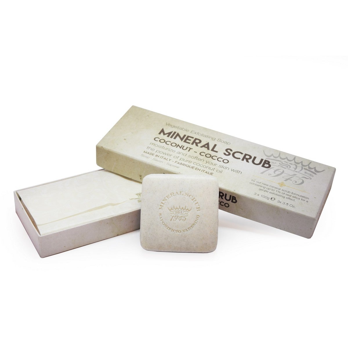 Saponificio Varesino Mineral Scrub - Soap Gift Set Body Soap Saponificio Varesino Coconut