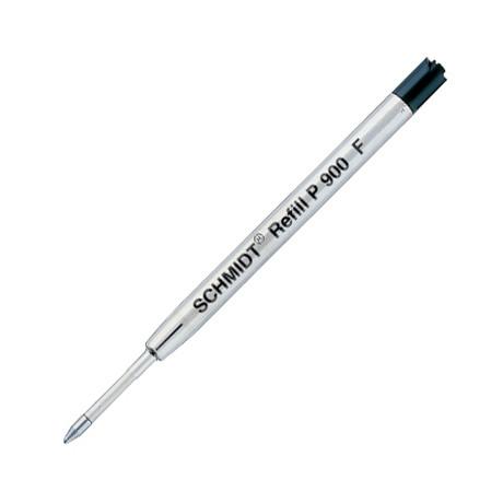 Schmidt P900 Parker Style Ballpoint Pen Refill Ink Refill Schmidt Black Fine (0.6 mm)