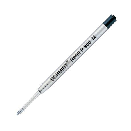 Schmidt P900 Parker Style Ballpoint Pen Refill Ink Refill Schmidt Black Medium (0.7 mm)