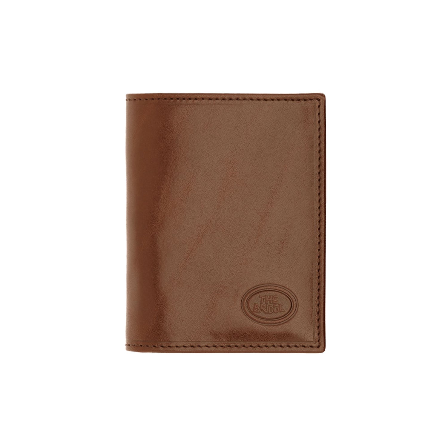 The Bridge Story Uomo Credit Card Holder with 4 CC Slots Leather Wallet The Bridge