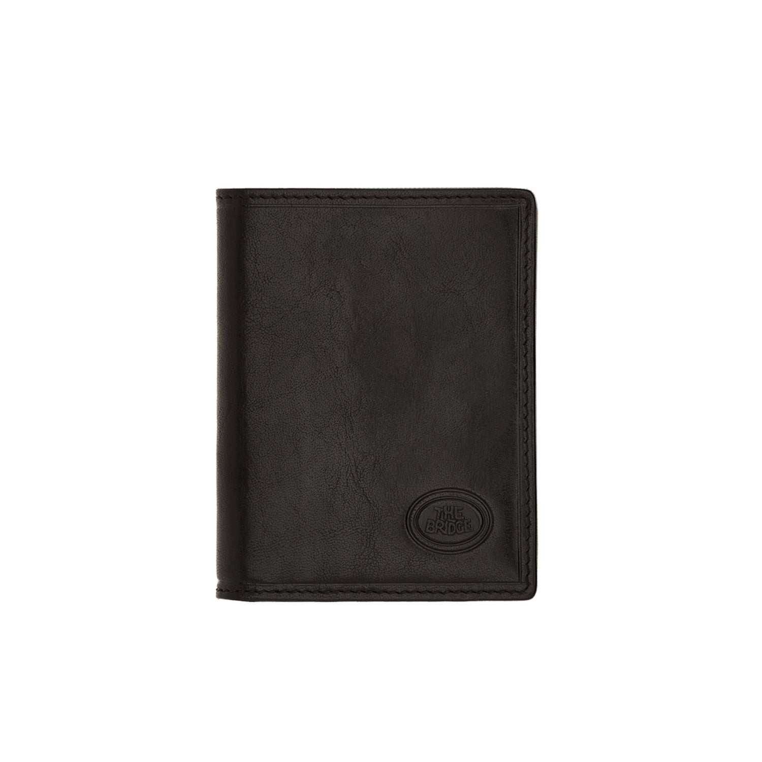 The Bridge Story Uomo Credit Card Holder with 4 CC Slots Leather Wallet The Bridge