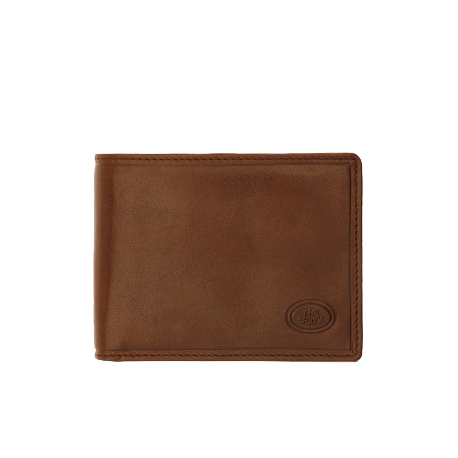 The Bridge Story Uomo Wallet with Coin Pocket and 5 CC Slots Leather Wallet The Bridge