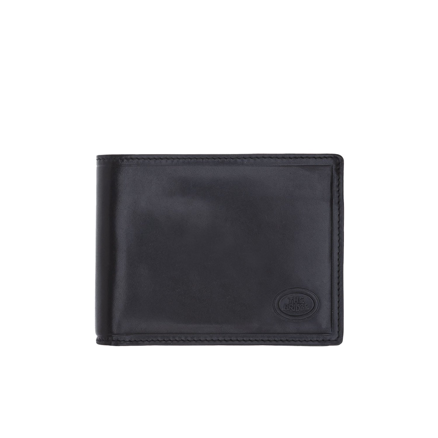 The Bridge Story Uomo Wallet with Coin Pocket and 5 CC Slots Leather Wallet The Bridge