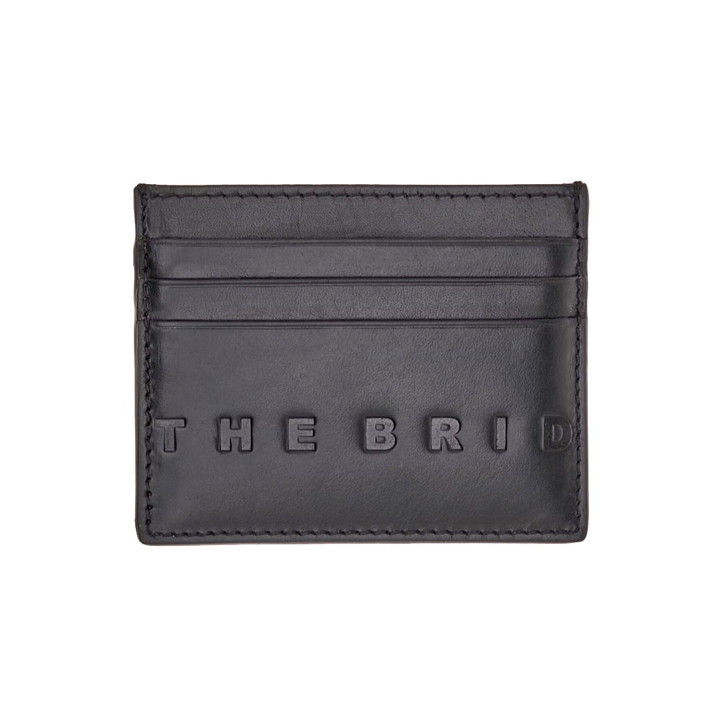 The Bridge Alberto Credit Card Holder with 8 CC Slots Leather Wallet The Bridge Black