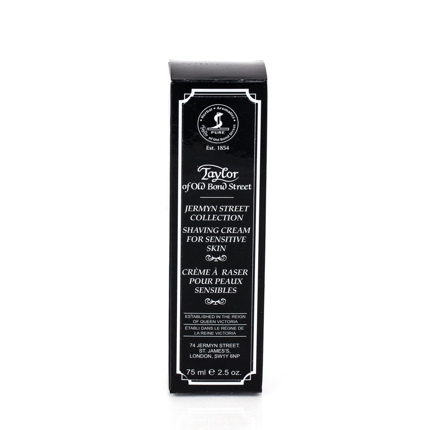 Taylor of Old Bond Street Jermyn Street Shaving Cream for Sensitive Skin, Travel Shaving Cream Taylor of Old Bond Street