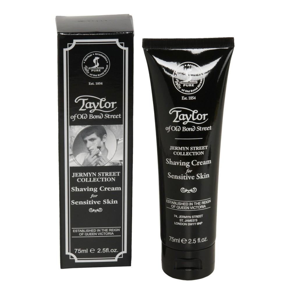 Taylor of Old Bond Street Jermyn Street Shaving Cream for Sensitive Skin, Travel Shaving Cream Taylor of Old Bond Street