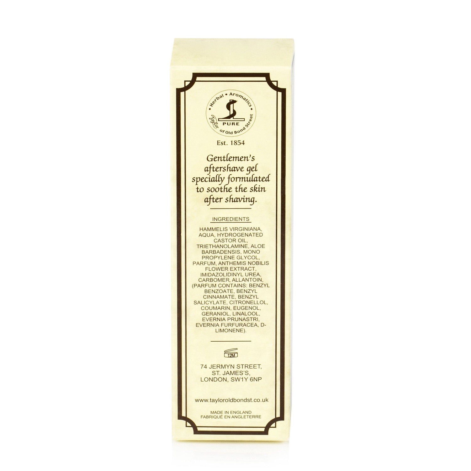 Taylor of Old Bond Street Sandalwood Luxury Aftershave Gel Aftershave Taylor of Old Bond Street