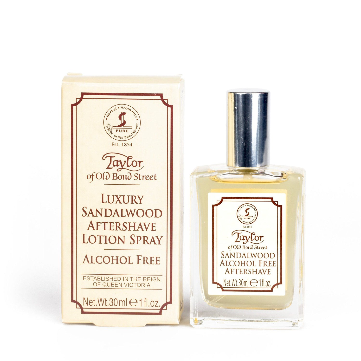 Taylor of Old Bond Street Sandalwood Aftershave, Alcohol-Free Aftershave Taylor of Old Bond Street