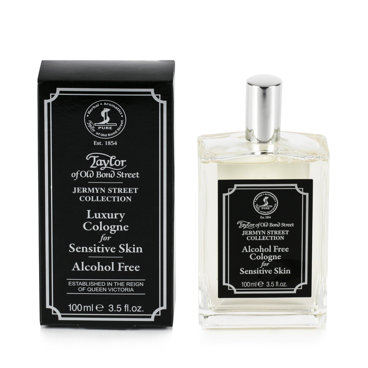 Taylor of Old Bond Street Jermyn Street Cologne for Sensitive Skin, Alcohol Free, 100 ml Men's Fragrance Taylor of Old Bond Street