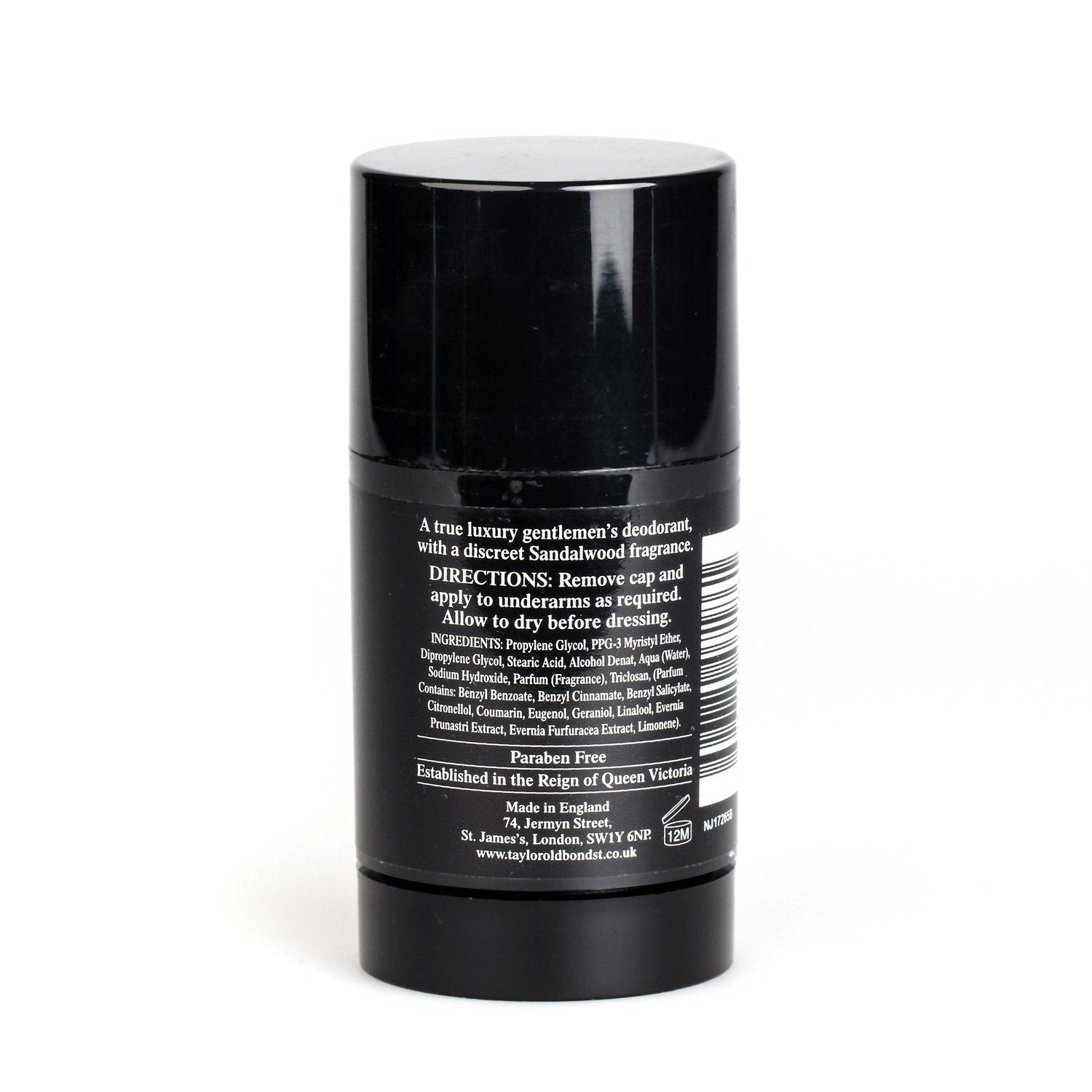Taylor of Old Bond Street Sandalwood Deodorant Stick Deodorant Taylor of Old Bond Street