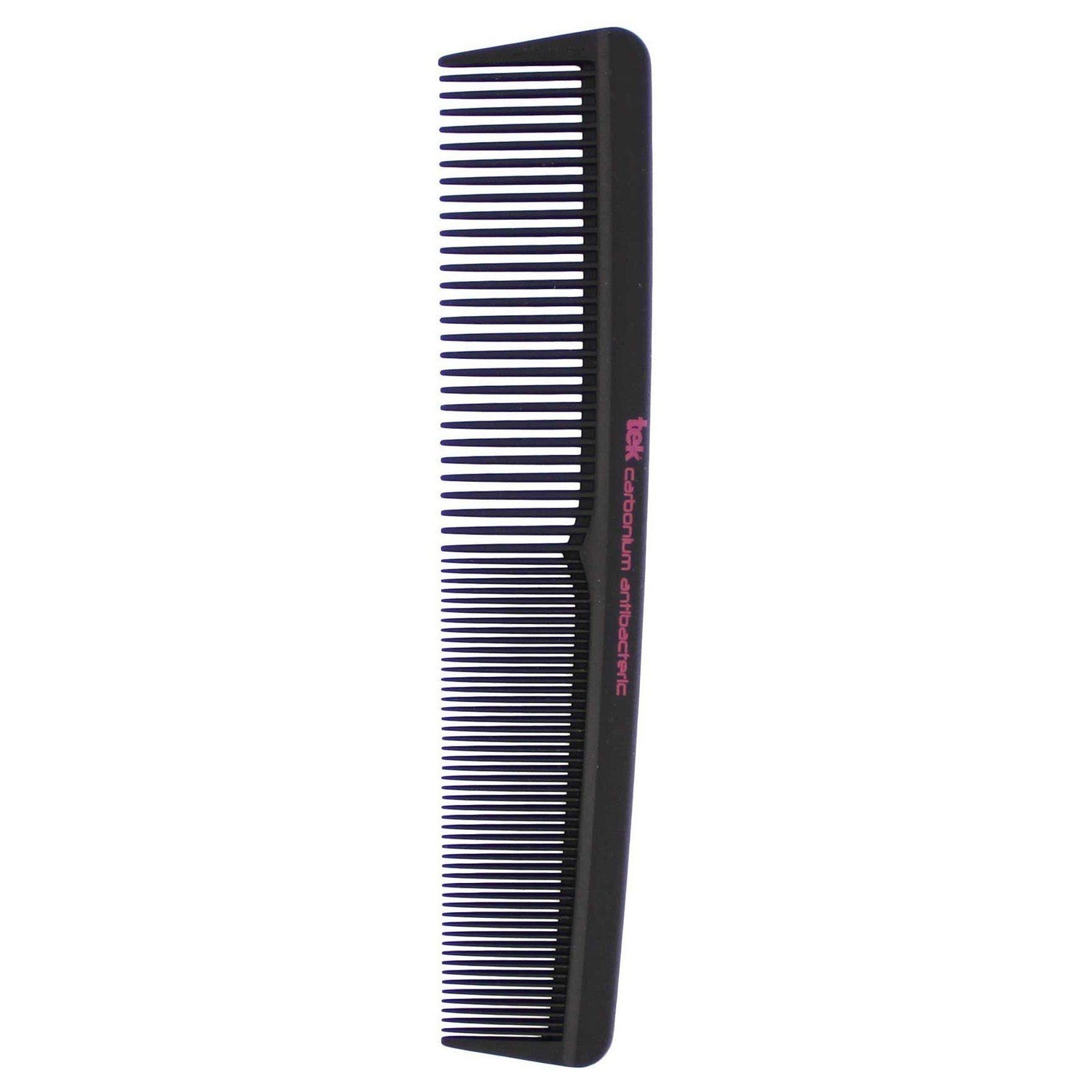 TEK Professional Double-Tooth Antibacterial Carbon Cutting Comb Comb TEK