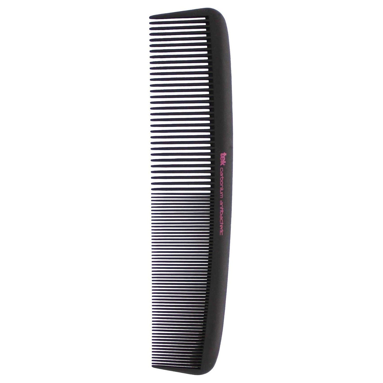 TEK Big Professional Double-Tooth Antibacterial Carbon Cutting Comb Comb TEK
