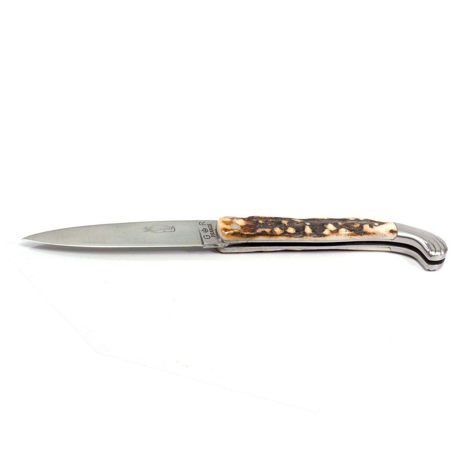Thiers Issard Traveller Knife, Stag Horn Handle Pocket Knife Thiers Issard