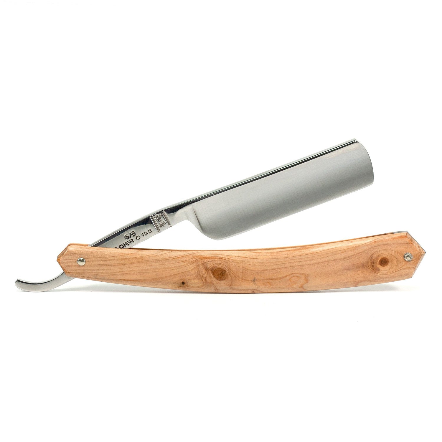 Thiers Issard 1196 Decorated Juniper 5/8” Straight Razor Straight Razor Thiers Issard