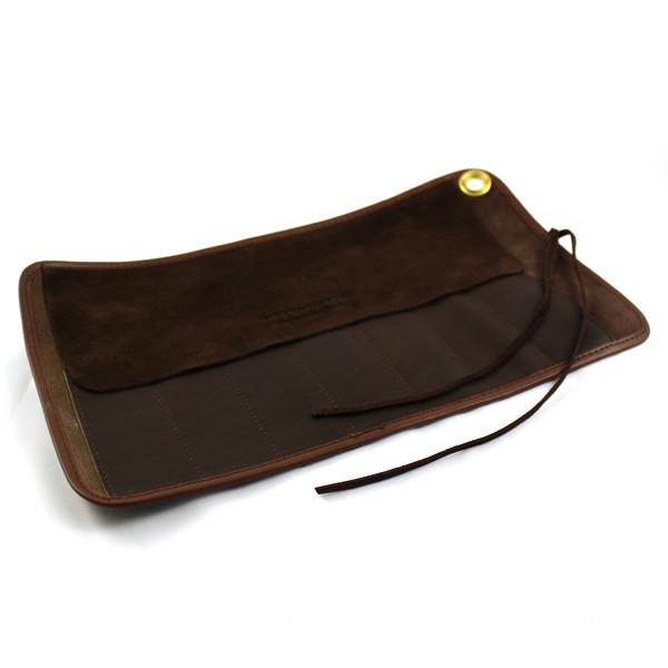 Thiers Issard Seven-Razor Brown Leather Carrying Case Razor Case Thiers Issard