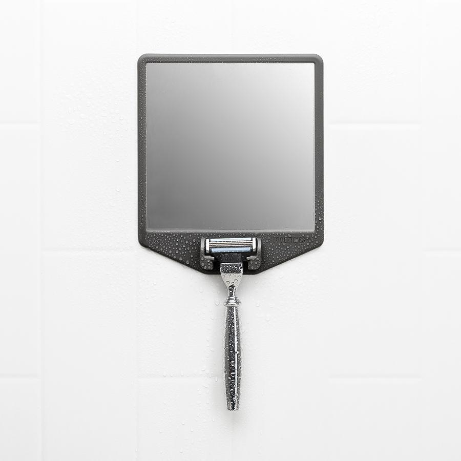 Tooletries The Joseph Shower Mirror and Razor Holder Shaving Mirror Tooletries