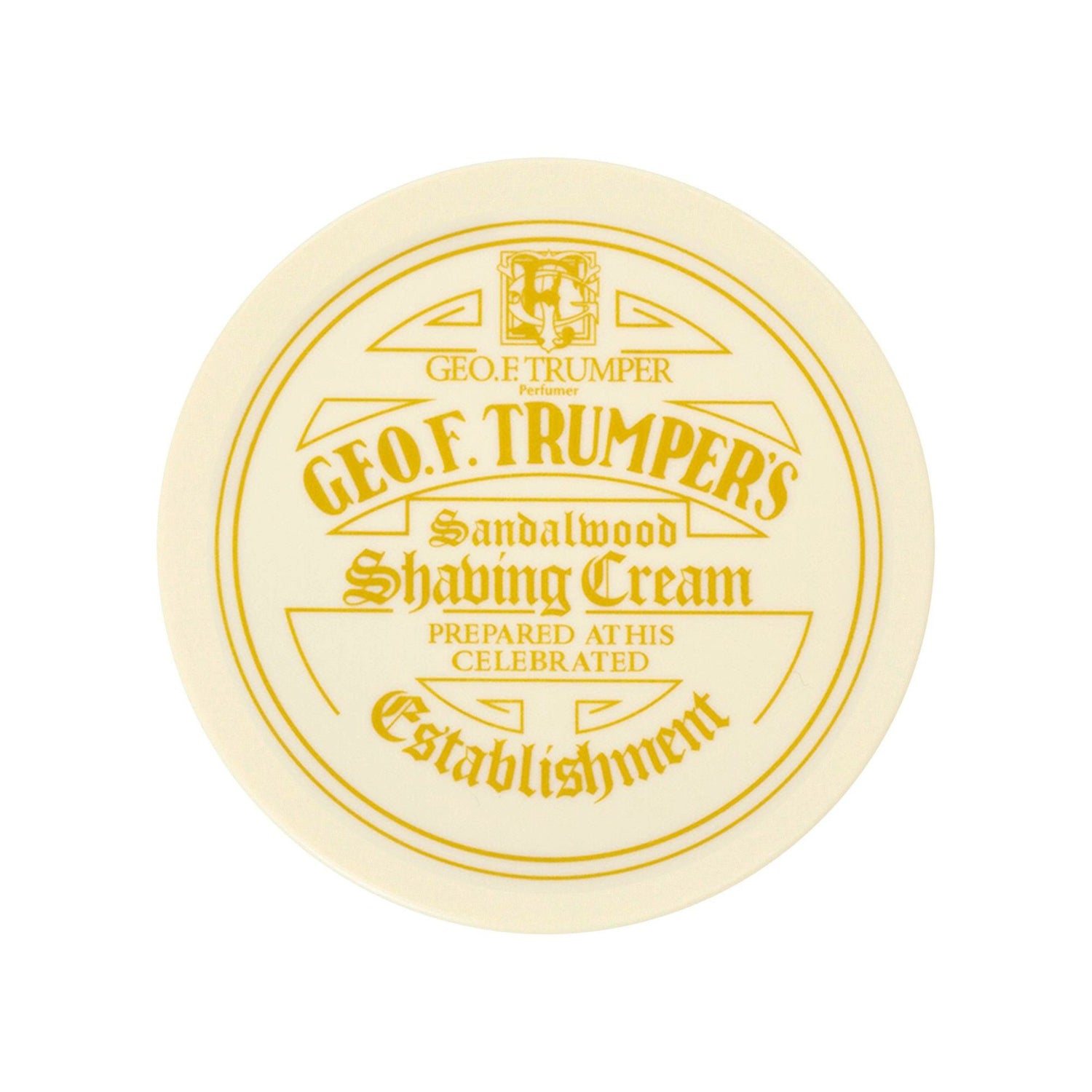 Geo. F. Trumper Sandalwood Shaving Cream, Large Tub Shaving Cream Geo F. Trumper