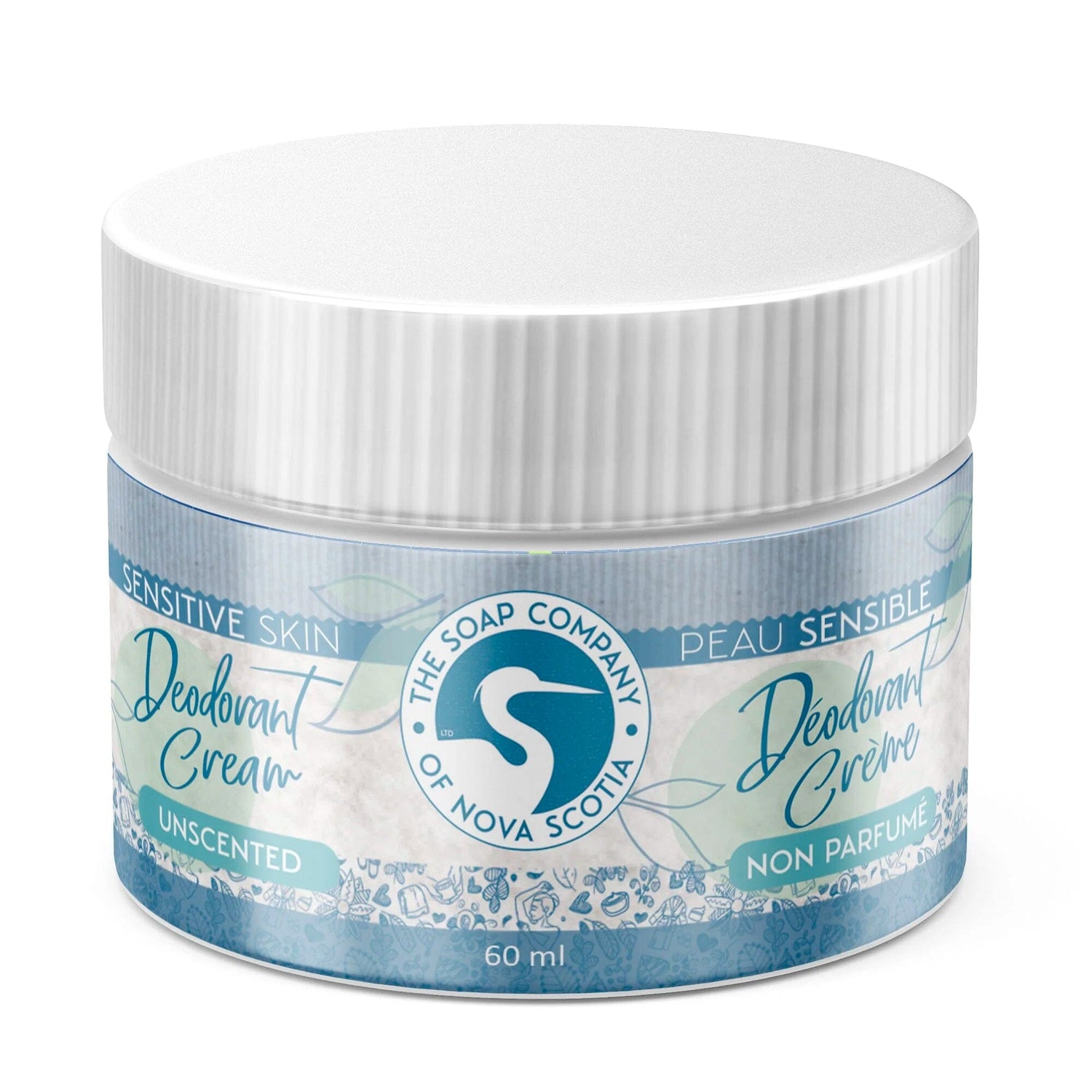 The Soap Company of Nova Scotia Deodorant Cream Deodorant The Soap Company of Nova Scotia Unscented - Sensitive Skin