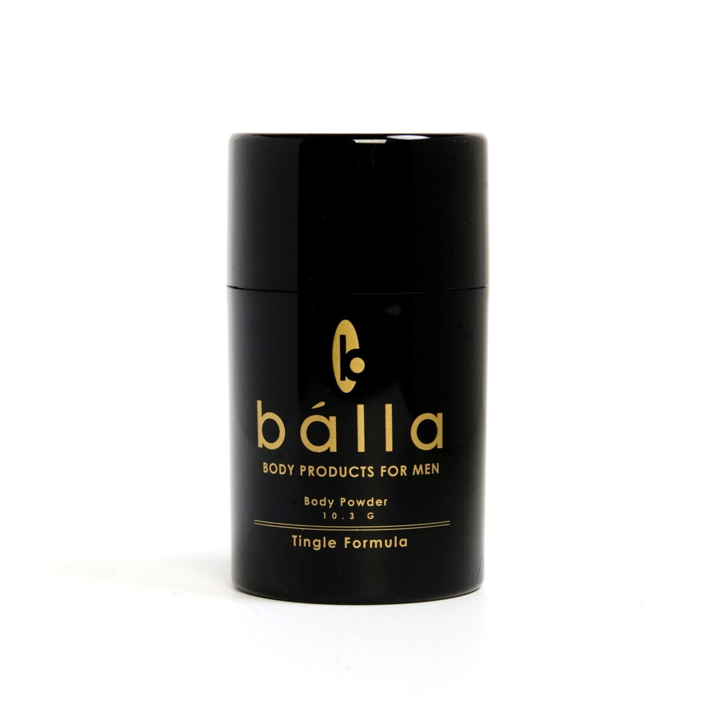 Balla Powder Tingle Formula Body Powder, Travel Size Talcum Powder Balla Powder 