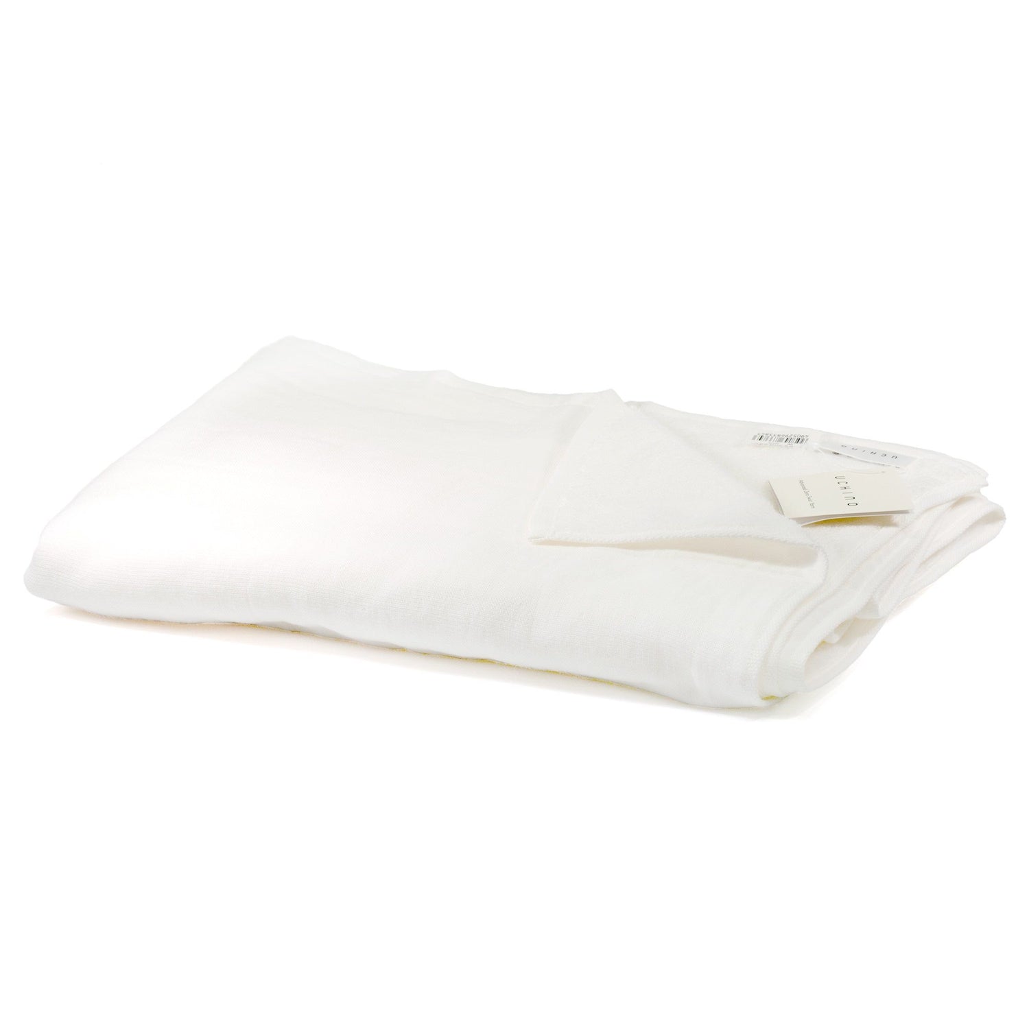 Uchino Gauze & Pile Towel, White Towel Uchino Bath Towel (70 x 140 cm)