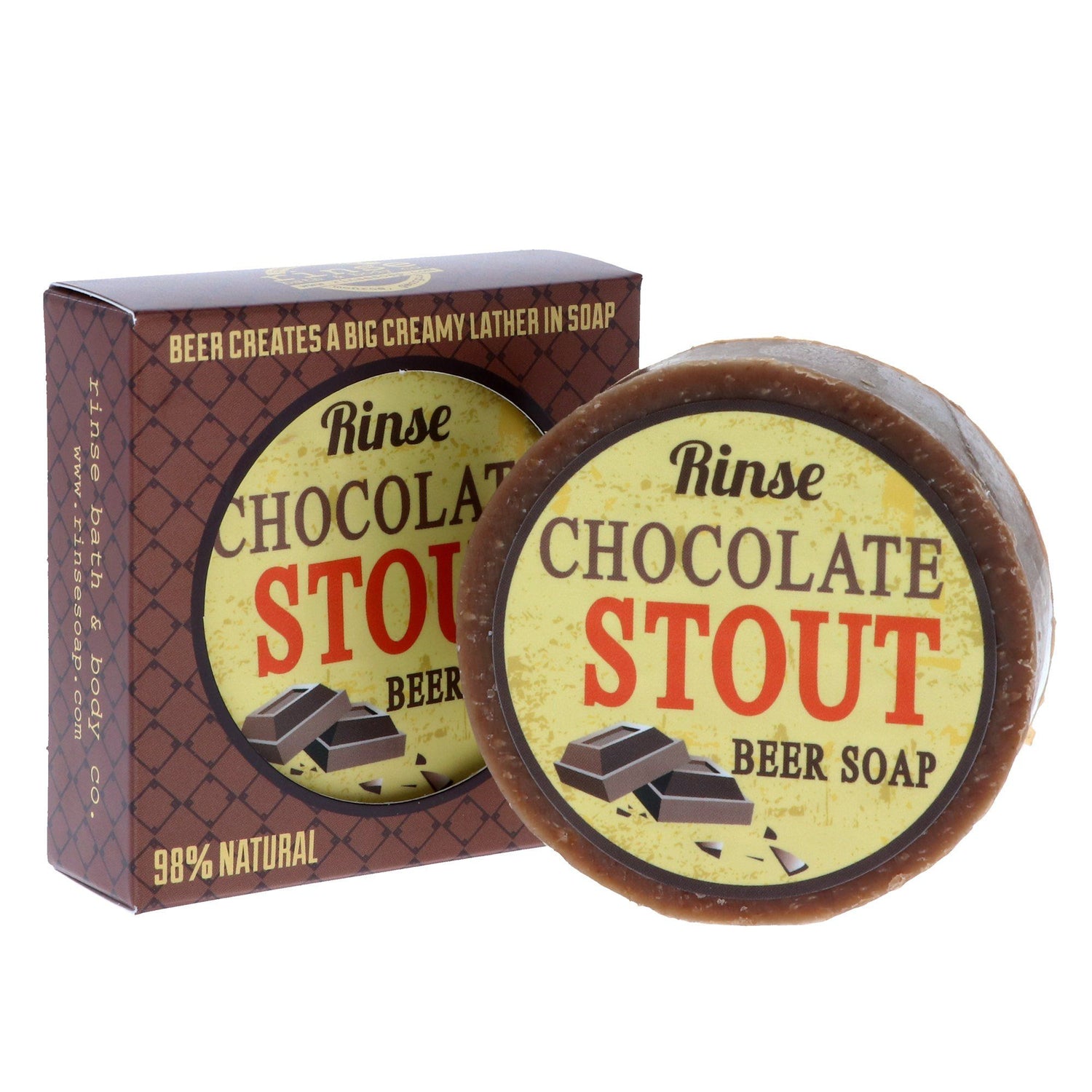 Rinse Bath & Body Co. Beer Soap Body Soap Rinse Bath & Body Co Chocolate Stout