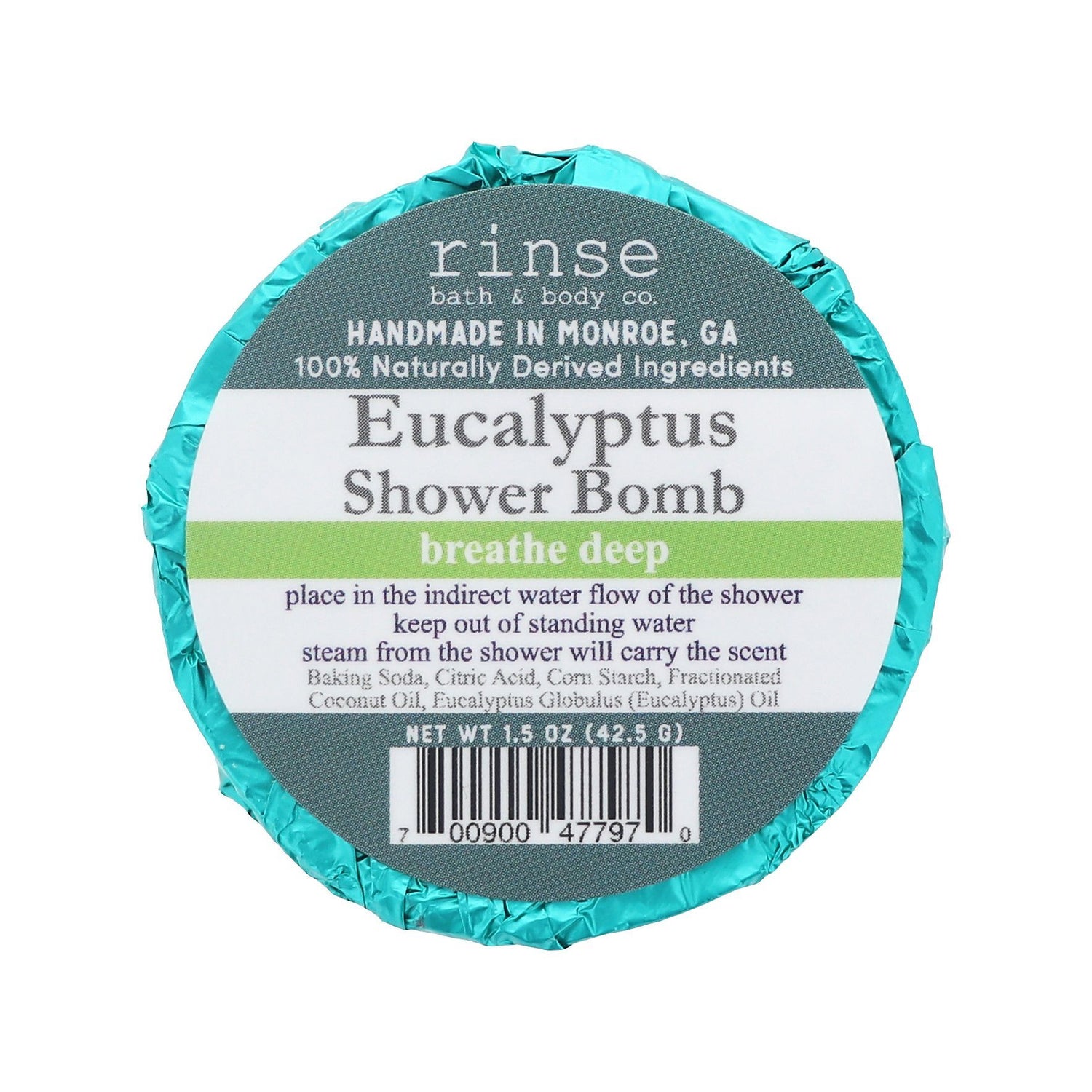 Rinse Bath & Body Co. Shower Bomb Bath Bombs Rinse Bath & Body Co Eucalyptus