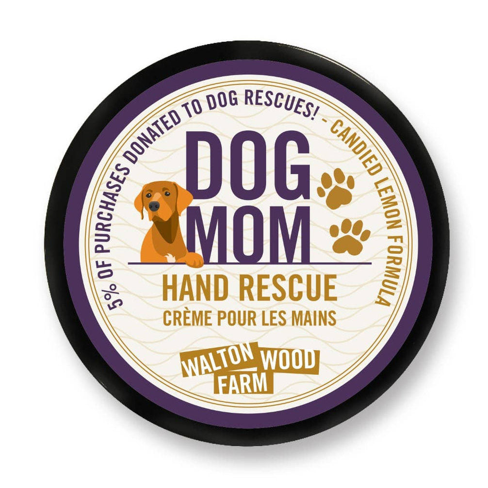 Walton Wood Farm Dog Mom Hand Rescue Hand Cream Lotion & Moisturizer Walton Wood Farm