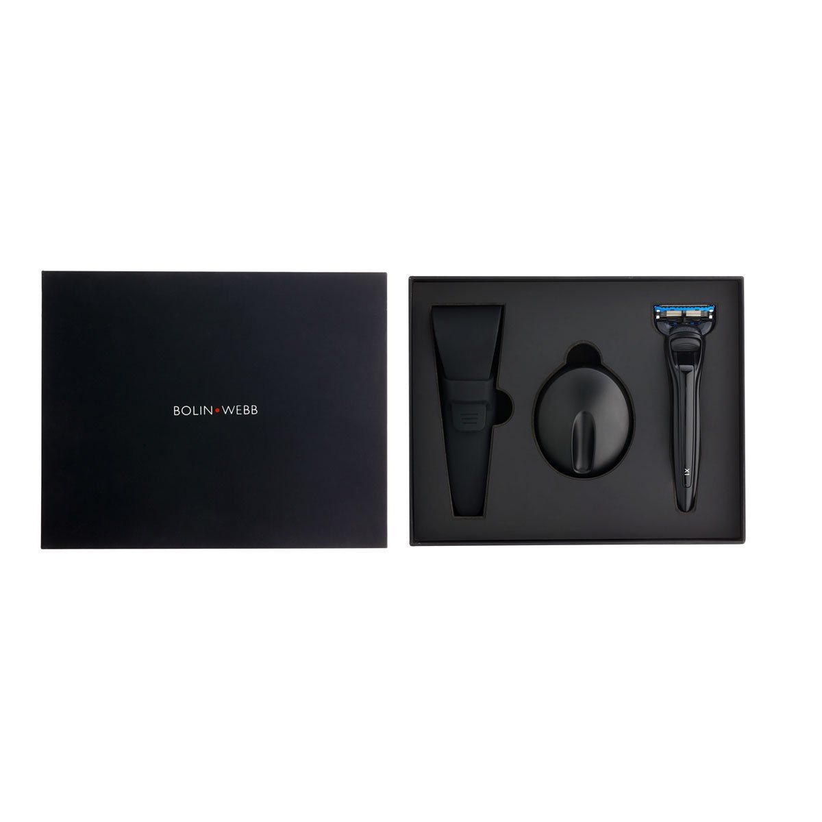 Bolin Webb The Complete X1 Razor Gift Set, Nero Black Shaving Set Bolin Webb