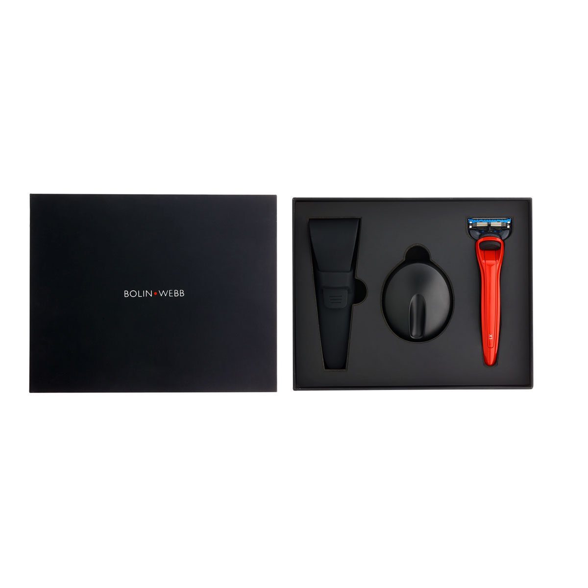 Bolin Webb The Complete X1 Razor Gift Set, Cooper Red Shaving Set Bolin Webb