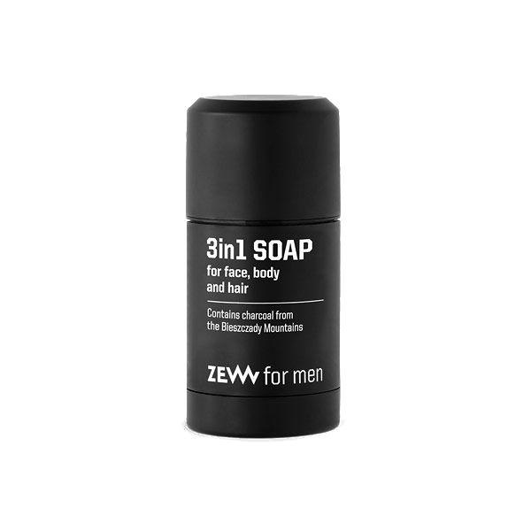 ZEW 3-in-1 Soap for Face, Body, and Hair Body Soap Zew for Men