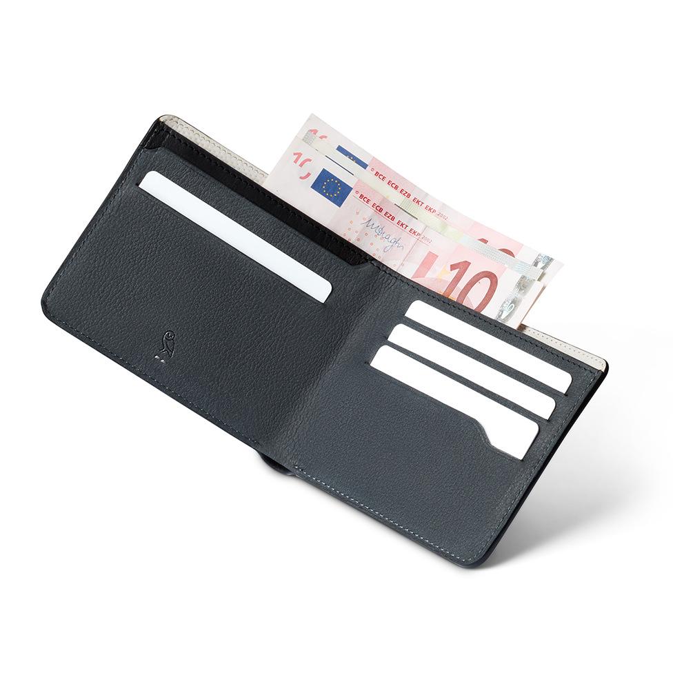 Bellroy Hide and Seek Slim Leather Wallet, Premium Edition Leather Wallet Bellroy
