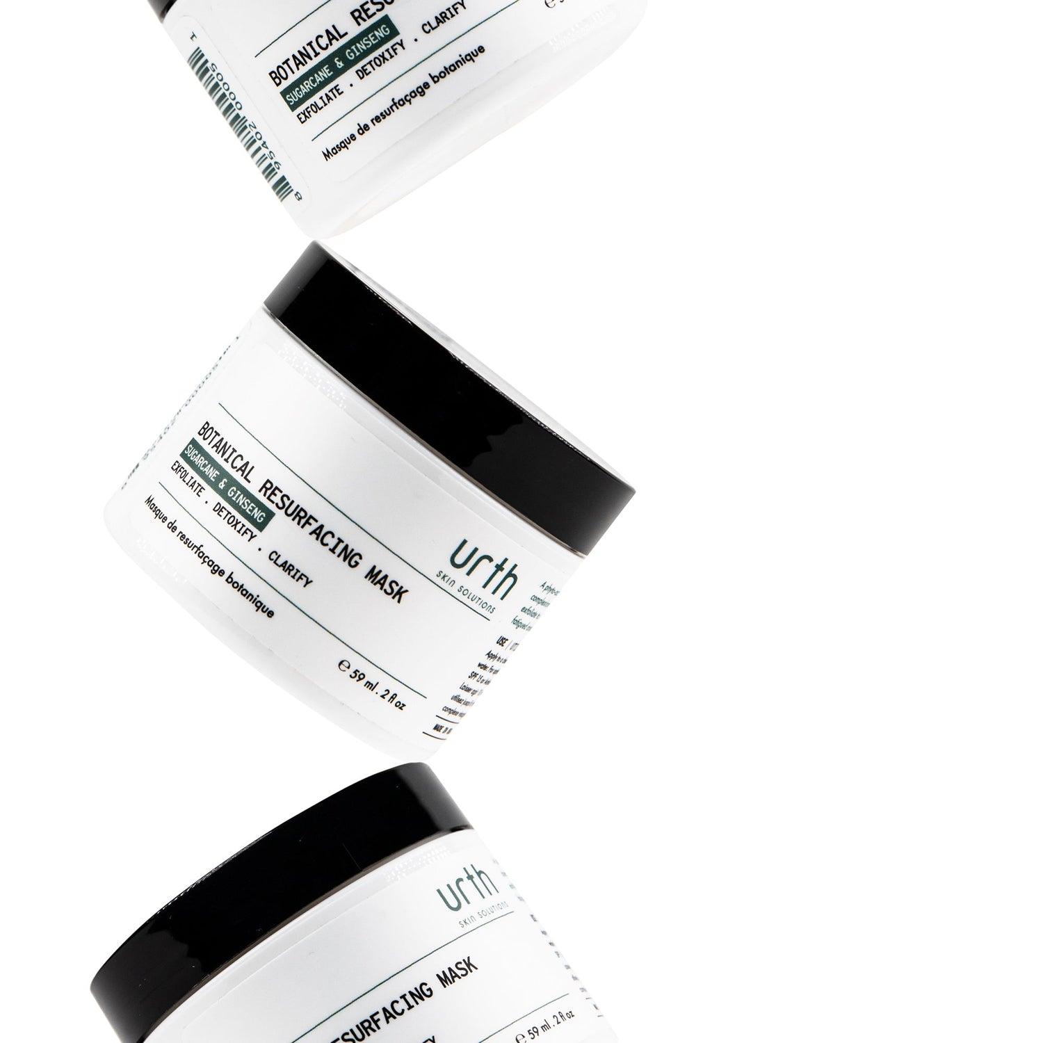 Urth Botanical Resurfacing Mask Facial Care Urth Skin Solutions for Men