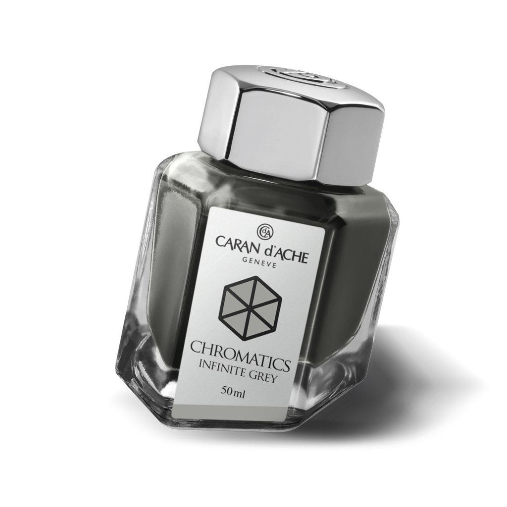 Caran d'Ache Chromatics Fountain Pen Ink Bottles Ink Refill Caran d'Ache Infinite Grey