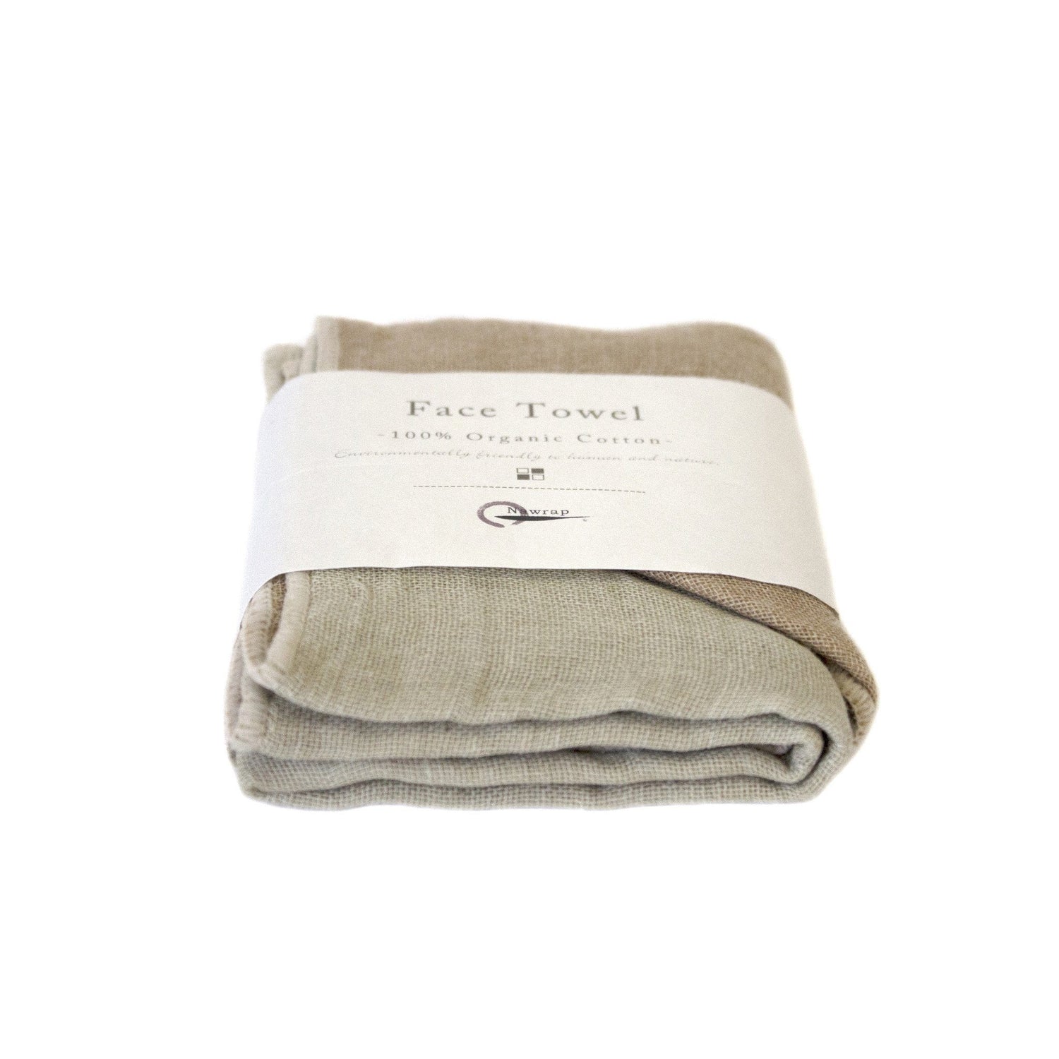 Nawrap Organic Cotton Face Towel Towel Nawrap
