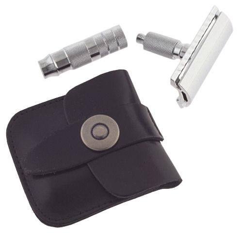 Merkur Travel Double-Edge Safety Razor & Case – Fendrihan Canada