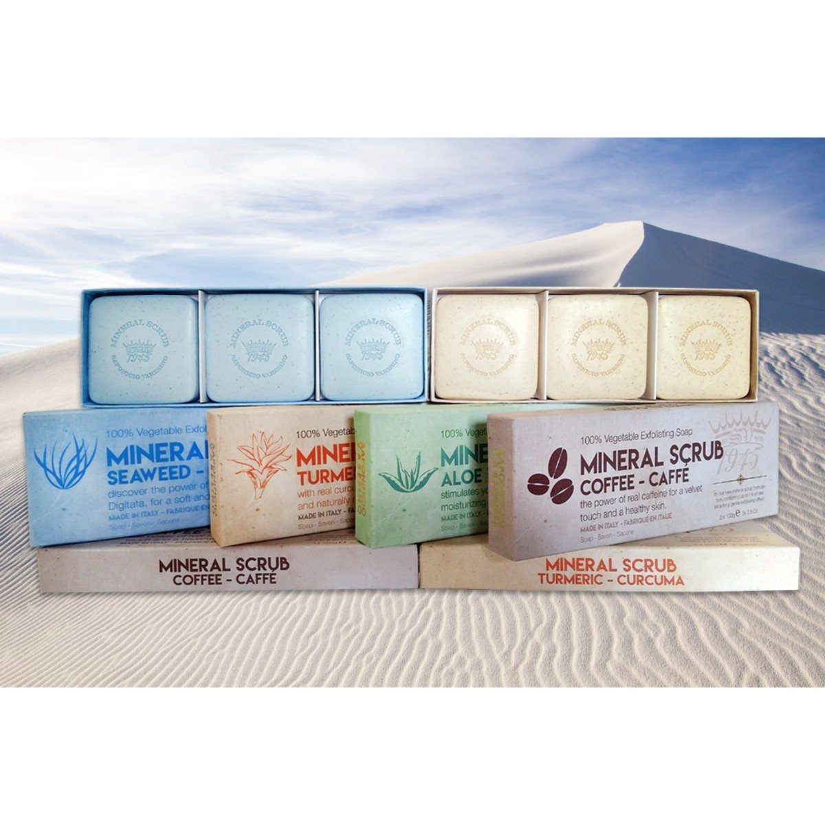 Saponificio Varesino Mineral Scrub - Soap Gift Set Body Soap Saponificio Varesino