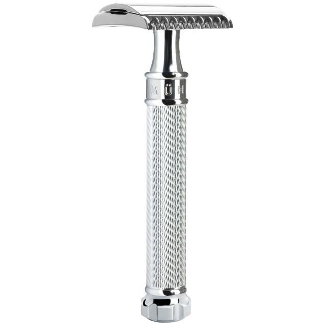Muhle R41 Twist Double-Edge Classic Safety Razor with Open Comb Double Edge Safety Razor Discontinued
