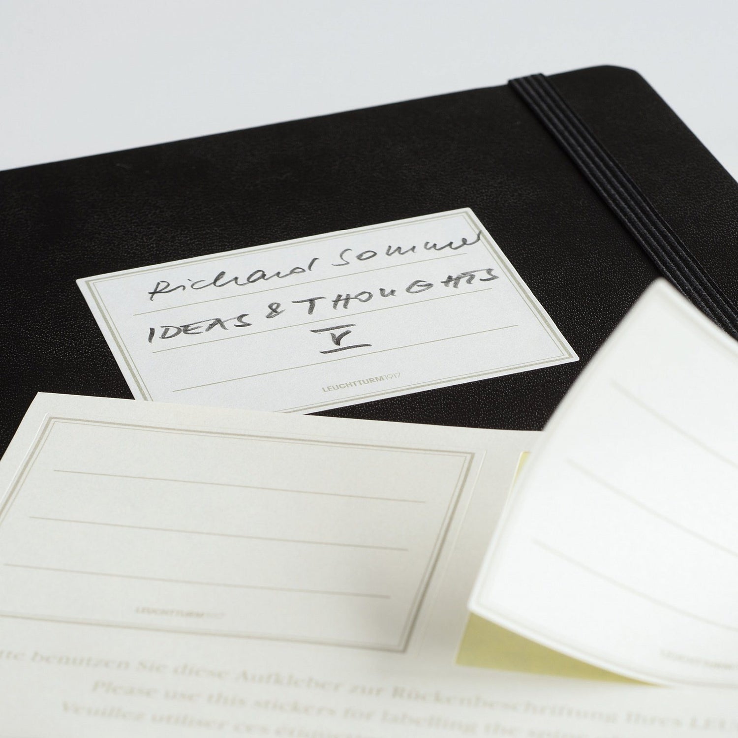 Leuchtturm1917 Composition Soft Cover Notebook, Black, Ruled Notebook Leuchtturm1917