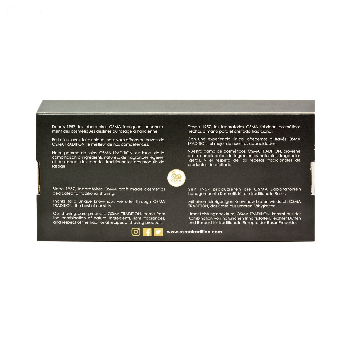 Osma Tradition Essentials Kit Men's Grooming Kit Laboratoires Osma