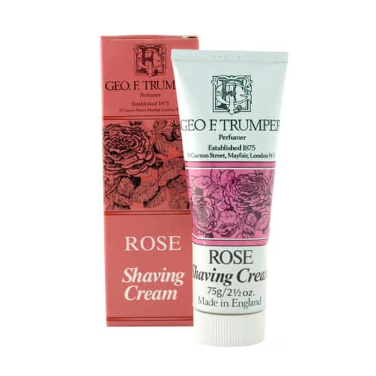 Geo. F. Trumper Shaving Creams in Travel Tube Shaving Cream Geo F. Trumper Rose