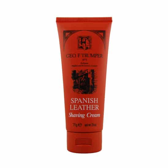 Geo. F. Trumper Shaving Creams in Travel Tube Shaving Cream Geo F. Trumper Spanish Leather