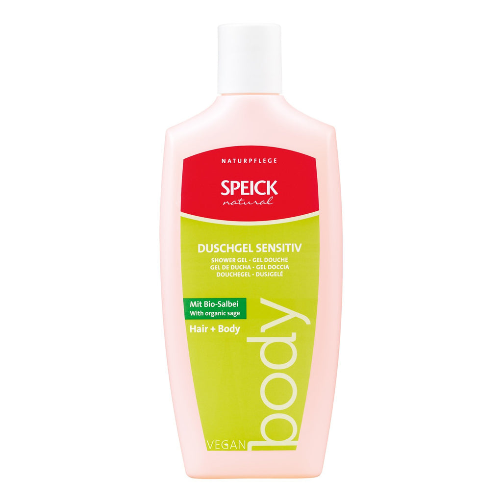 Speick Natural Sensitive Shower Gel for Hair and Body Men's Body Wash Speick 
