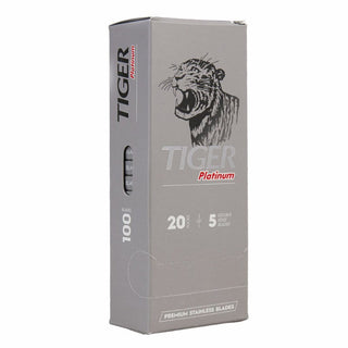 100 Tiger Platinum Double Edge Razor Safety Blades Fendrihan Canada 