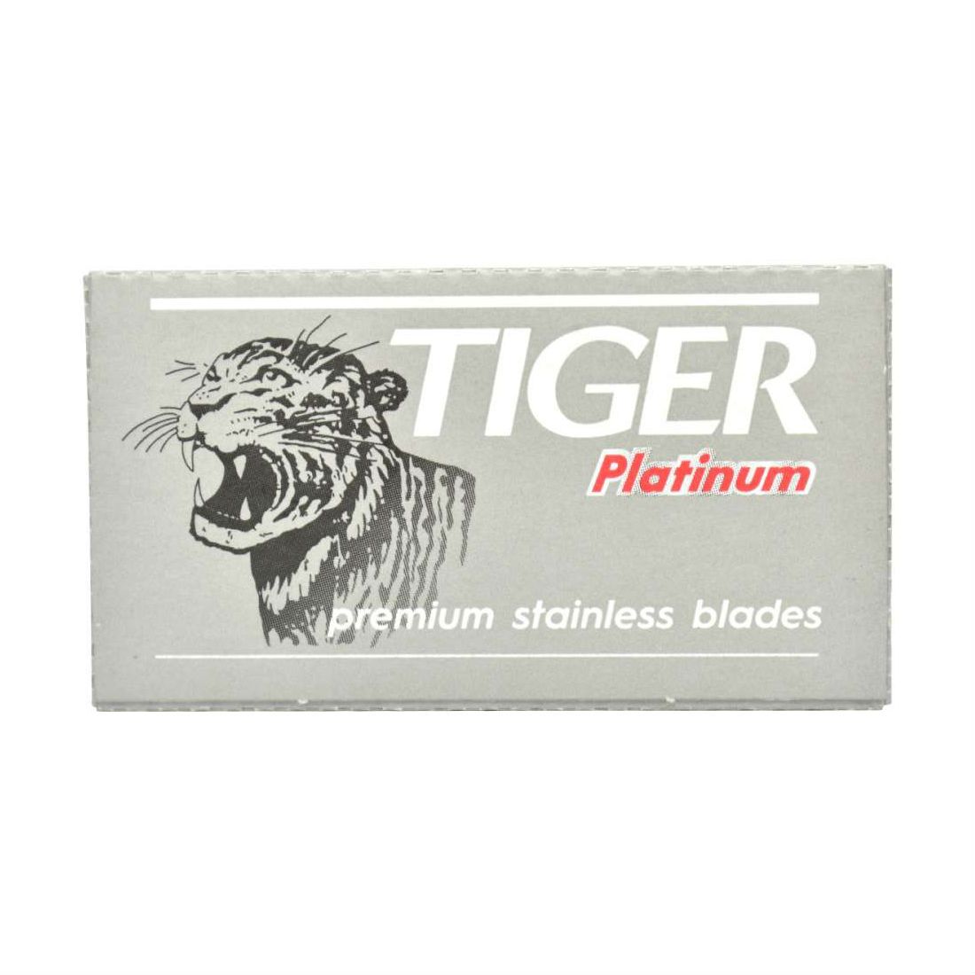 10 Tiger Platinum Double Edge Razor Safety Blades Razor Blades Other
