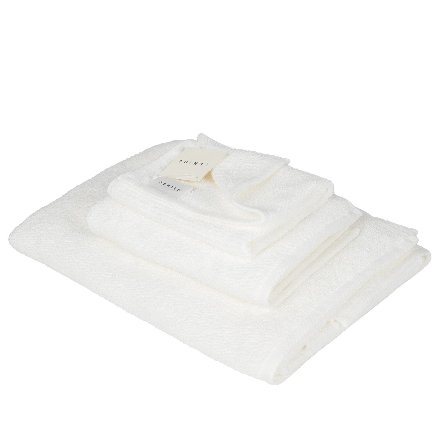 Uchino Horizontal Ridge Pile Towel Towel Uchino