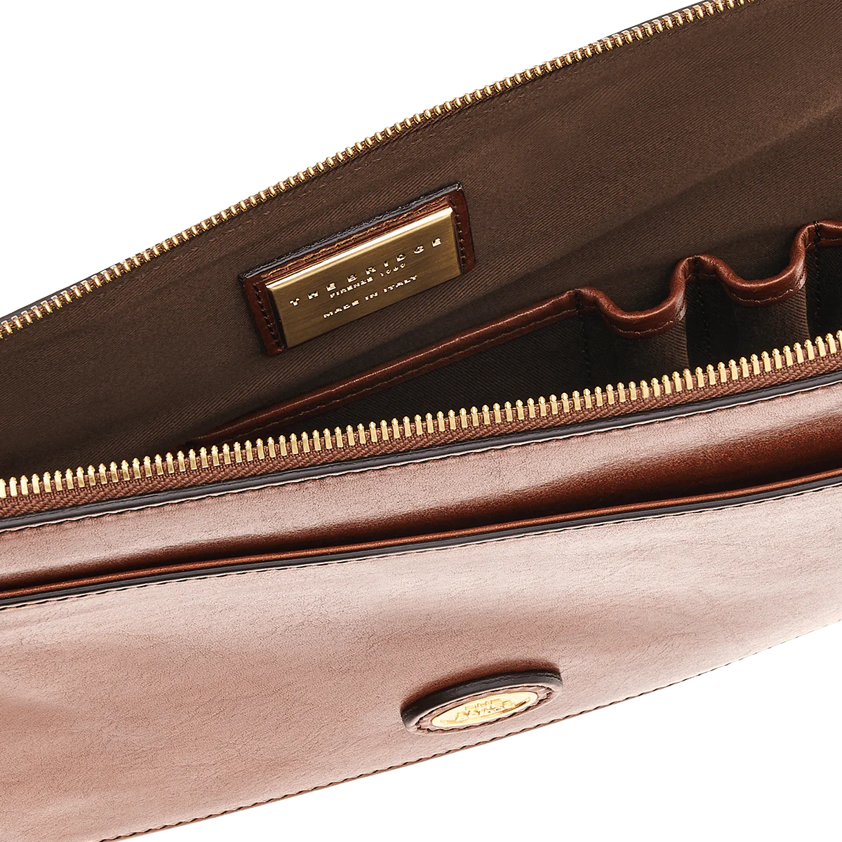 The Bridge Story Viaggio Leather PC Case Leather Document Pouch The Bridge 
